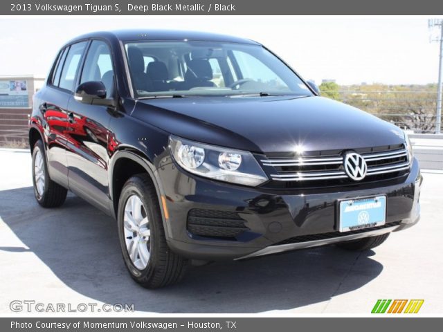2013 Volkswagen Tiguan S in Deep Black Metallic