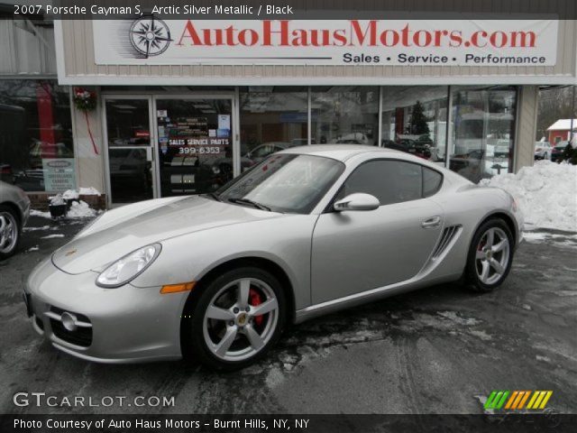 2007 Porsche Cayman S in Arctic Silver Metallic