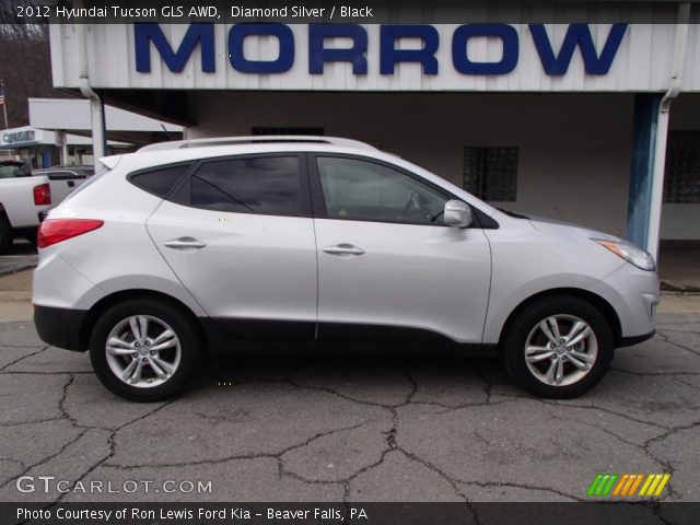 2012 Hyundai Tucson GLS AWD in Diamond Silver