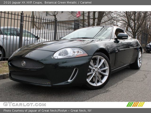 2010 Jaguar XK XKR Coupe in Botanical Green Metallic