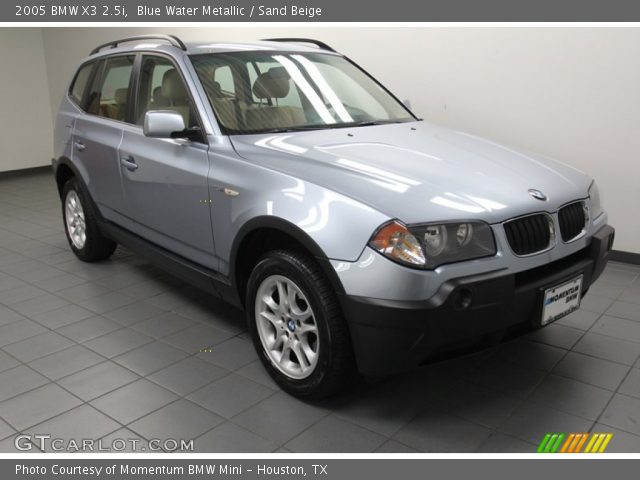 2005 BMW X3 2.5i in Blue Water Metallic