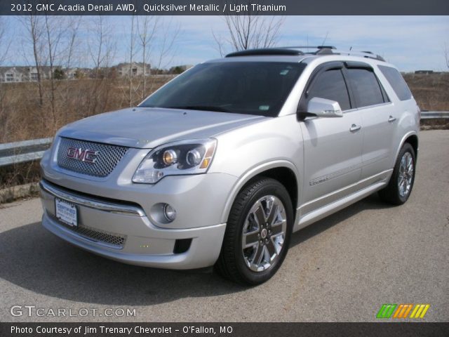 2012 GMC Acadia Denali AWD in Quicksilver Metallic