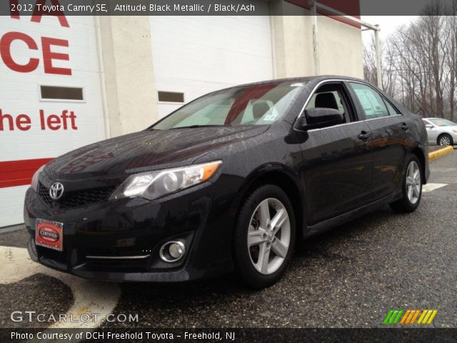 2012 Toyota Camry SE in Attitude Black Metallic