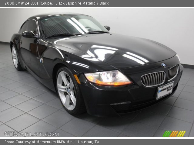 2008 BMW Z4 3.0si Coupe in Black Sapphire Metallic