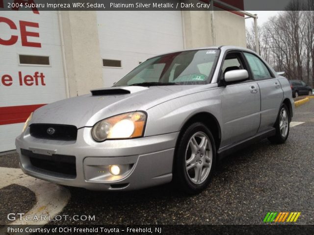 2004 Subaru Impreza WRX Sedan in Platinum Silver Metallic