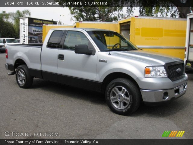 2004 Ford F150 XLT SuperCab in Silver Metallic