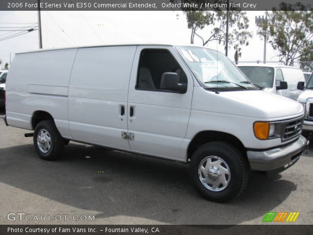 2006 Ford E Series Van E350 Commercial Extended in Oxford White