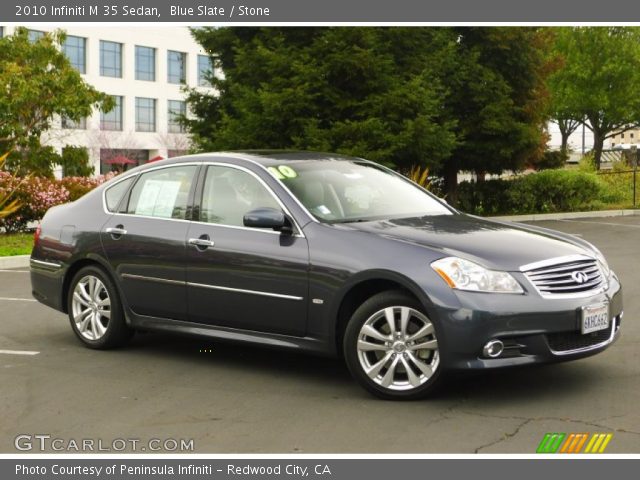2010 Infiniti M 35 Sedan in Blue Slate
