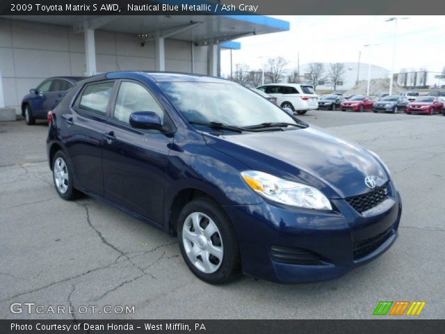 2009 Toyota Matrix S AWD in Nautical Blue Metallic