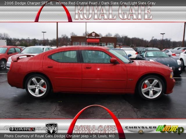 2006 Dodge Charger SRT-8 in Inferno Red Crystal Pearl