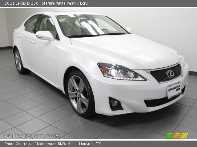 2011 Lexus IS 250 in Starfire White Pearl