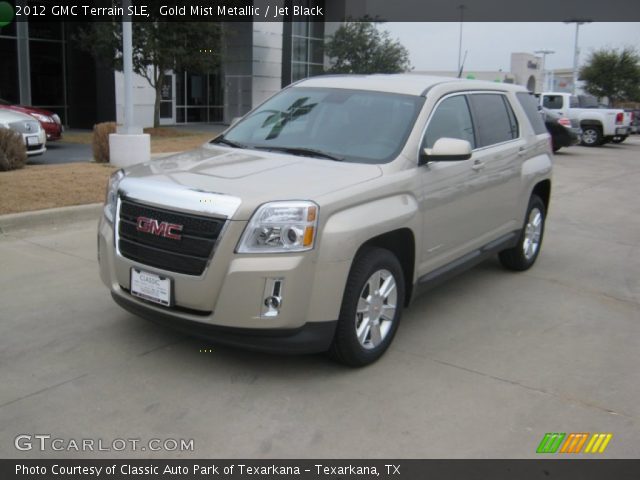 2012 GMC Terrain SLE in Gold Mist Metallic