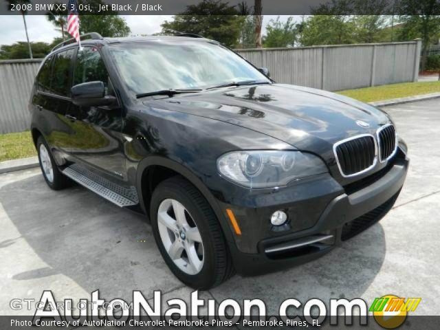 2008 BMW X5 3.0si in Jet Black