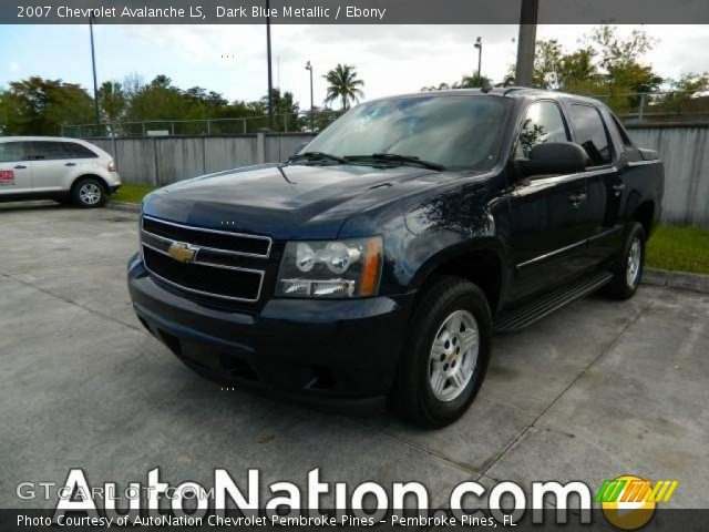 2007 Chevrolet Avalanche LS in Dark Blue Metallic