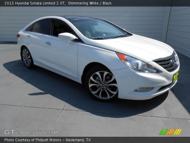 2013 Hyundai Sonata Limited 2.0T in Shimmering White