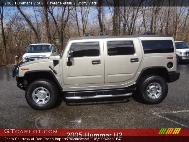 2005 Hummer H2 SUV in Pewter Metallic