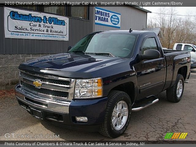 2010 Chevrolet Silverado 1500 LT Regular Cab 4x4 in Imperial Blue Metallic