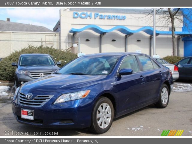 2007 Toyota Camry Hybrid in Blue Ribbon Metallic