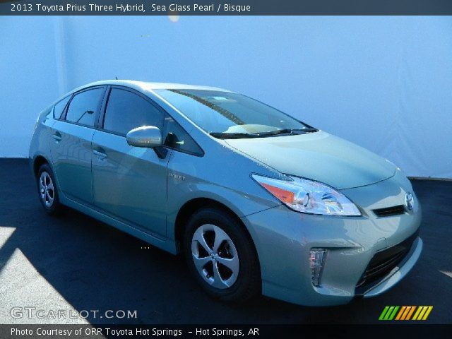 2013 Toyota Prius Three Hybrid in Sea Glass Pearl