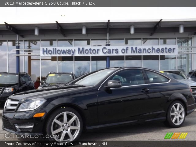 2013 Mercedes-Benz C 250 Coupe in Black