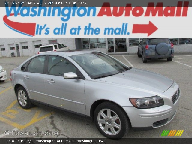 2006 Volvo S40 2.4i in Silver Metallic