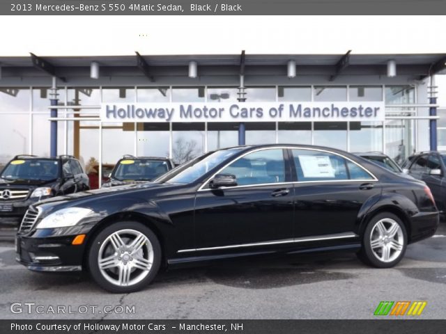 2013 Mercedes-Benz S 550 4Matic Sedan in Black