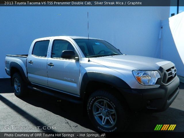 2013 Toyota Tacoma V6 TSS Prerunner Double Cab in Silver Streak Mica