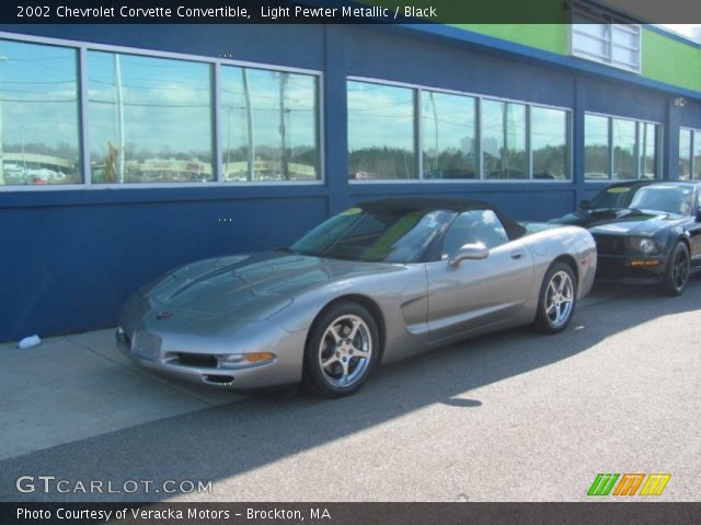 2002 Chevrolet Corvette Convertible in Light Pewter Metallic