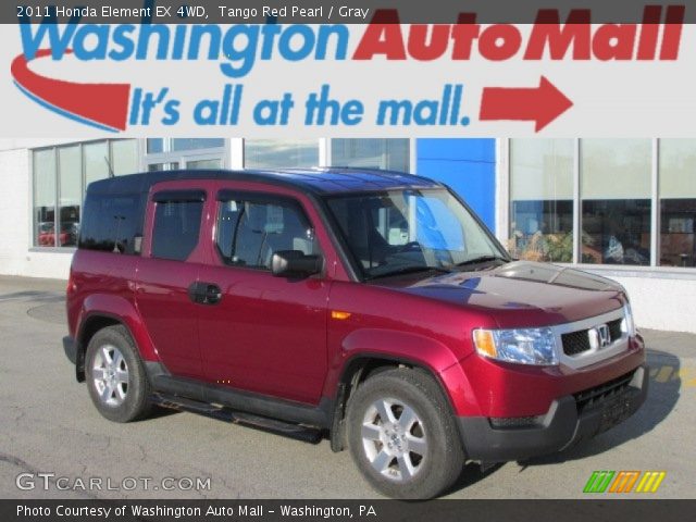 2011 Honda Element EX 4WD in Tango Red Pearl