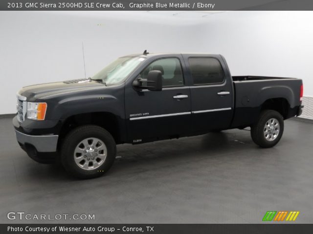 2013 GMC Sierra 2500HD SLE Crew Cab in Graphite Blue Metallic