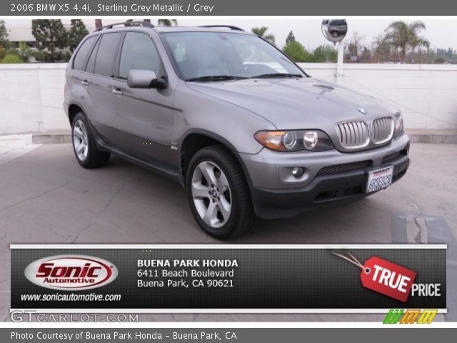 2006 BMW X5 4.4i in Sterling Grey Metallic