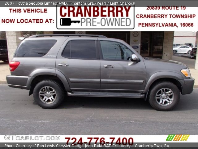 2007 Toyota Sequoia Limited 4WD in Phantom Gray Pearl