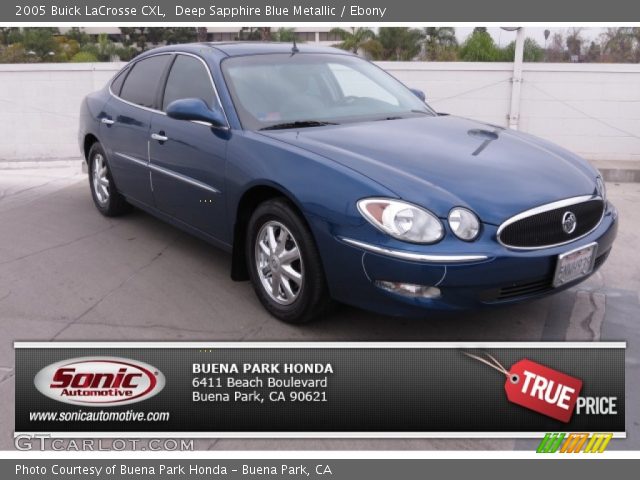 2005 Buick LaCrosse CXL in Deep Sapphire Blue Metallic