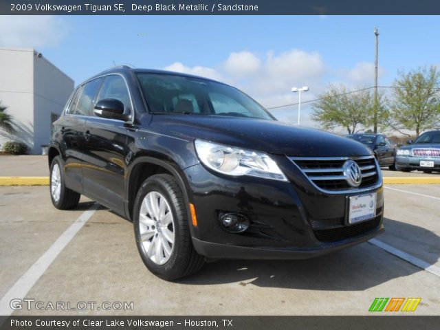 2009 Volkswagen Tiguan SE in Deep Black Metallic