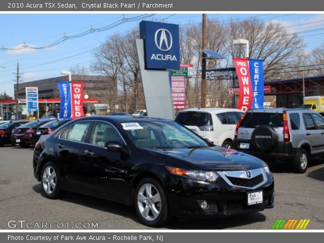 2010 Acura TSX Sedan in Crystal Black Pearl