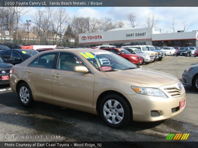 2010 Toyota Camry LE in Sandy Beach Metallic