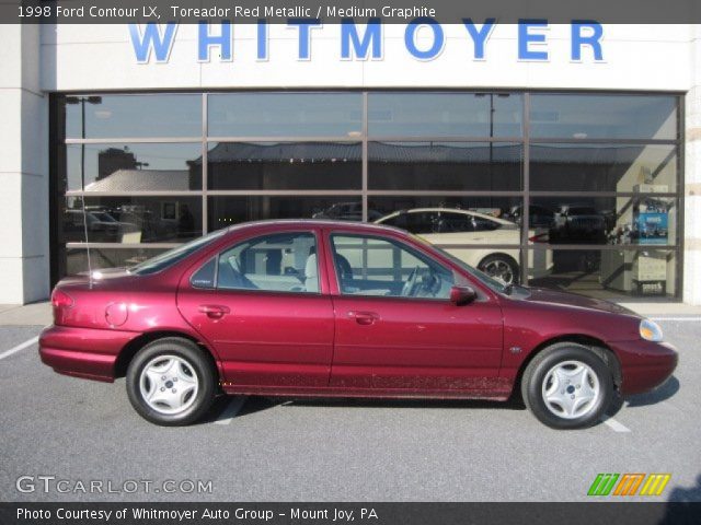 1998 Ford Contour LX in Toreador Red Metallic