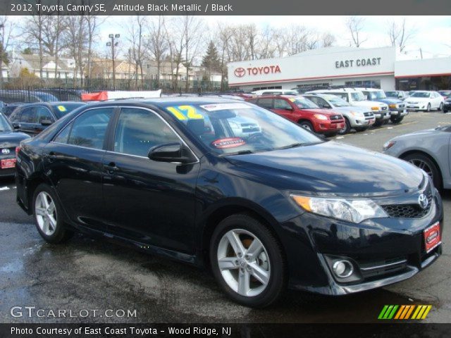 2012 Toyota Camry SE in Attitude Black Metallic