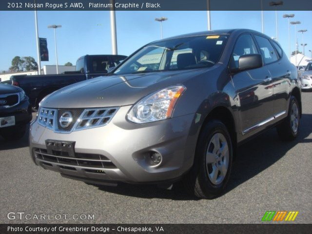 2012 Nissan Rogue S AWD in Platinum Graphite