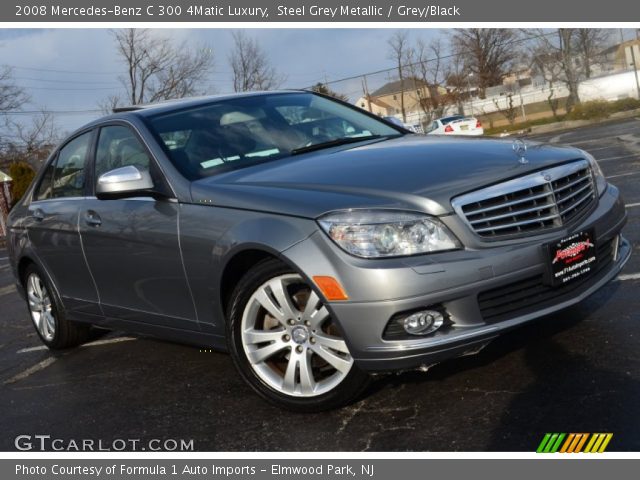 2008 Mercedes-Benz C 300 4Matic Luxury in Steel Grey Metallic