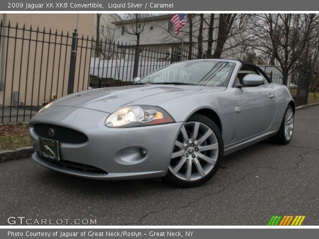 2009 Jaguar XK XK8 Convertible in Liquid Silver