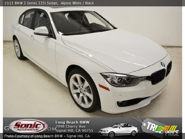 2013 BMW 3 Series 335i Sedan in Alpine White