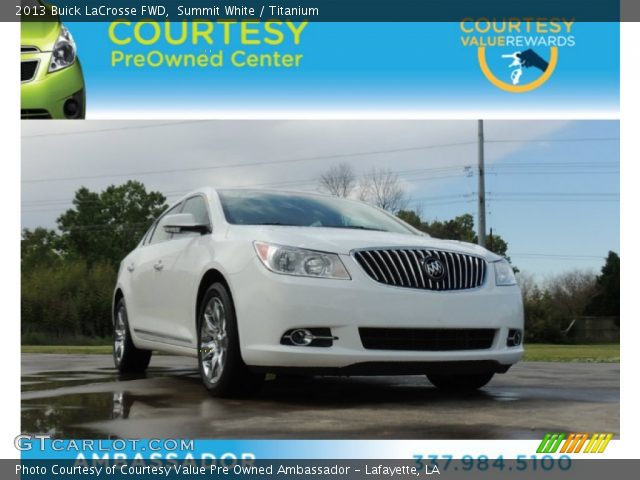 2013 Buick LaCrosse FWD in Summit White
