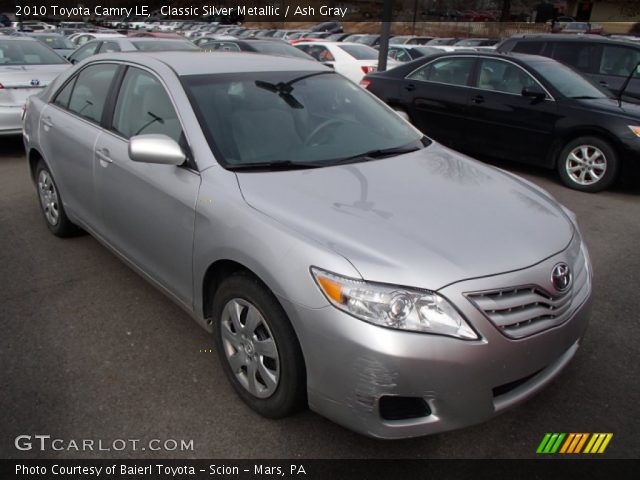 2010 Toyota Camry LE in Classic Silver Metallic