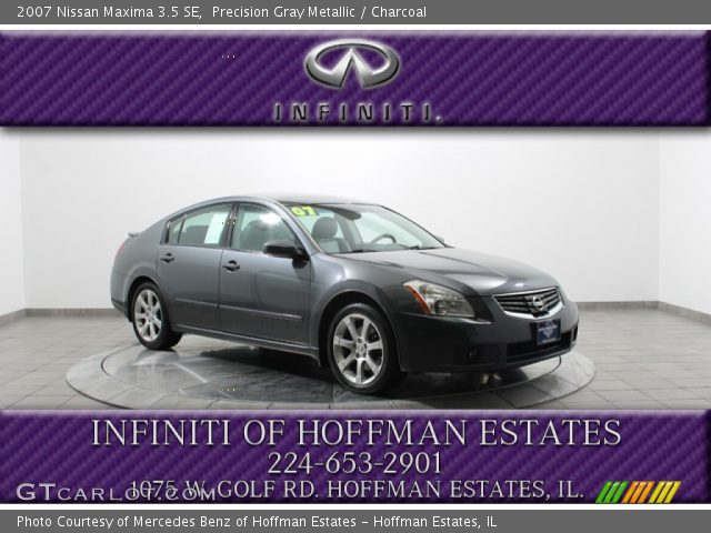 2007 Nissan Maxima 3.5 SE in Precision Gray Metallic