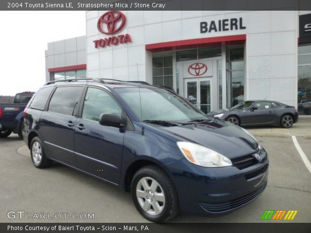 2004 Toyota Sienna LE in Stratosphere Mica