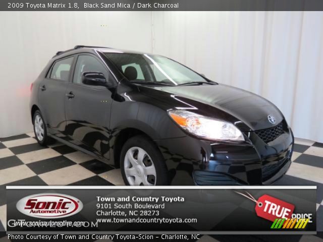 2009 Toyota Matrix 1.8 in Black Sand Mica