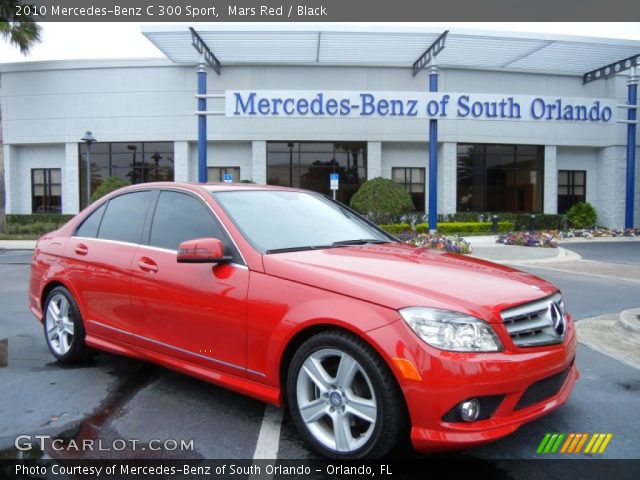 2010 Mercedes-Benz C 300 Sport in Mars Red