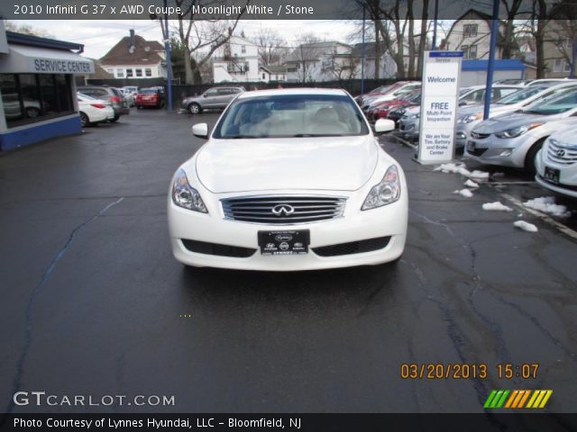 2010 Infiniti G 37 x AWD Coupe in Moonlight White