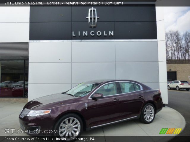 2011 Lincoln MKS FWD in Bordeaux Reserve Red Metallic